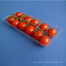 Plateau en plastique de boursouflure d&#39;emballage alimentaire de pp, nourriture congelée jetable / viande / fruit / récipient de légume